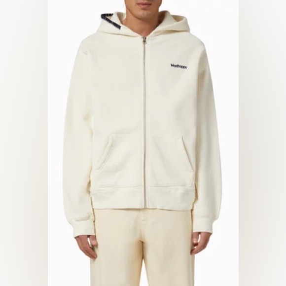 Madhappy Other - 🤑  2X🎉 MADHAPPY Classics Zip-up Hoodie in Cotton-fleece / Neutral